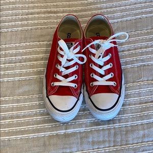 Red Converse All Stars